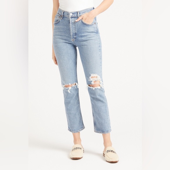 Agolde Denim - Agolde Riley Straight Jeans